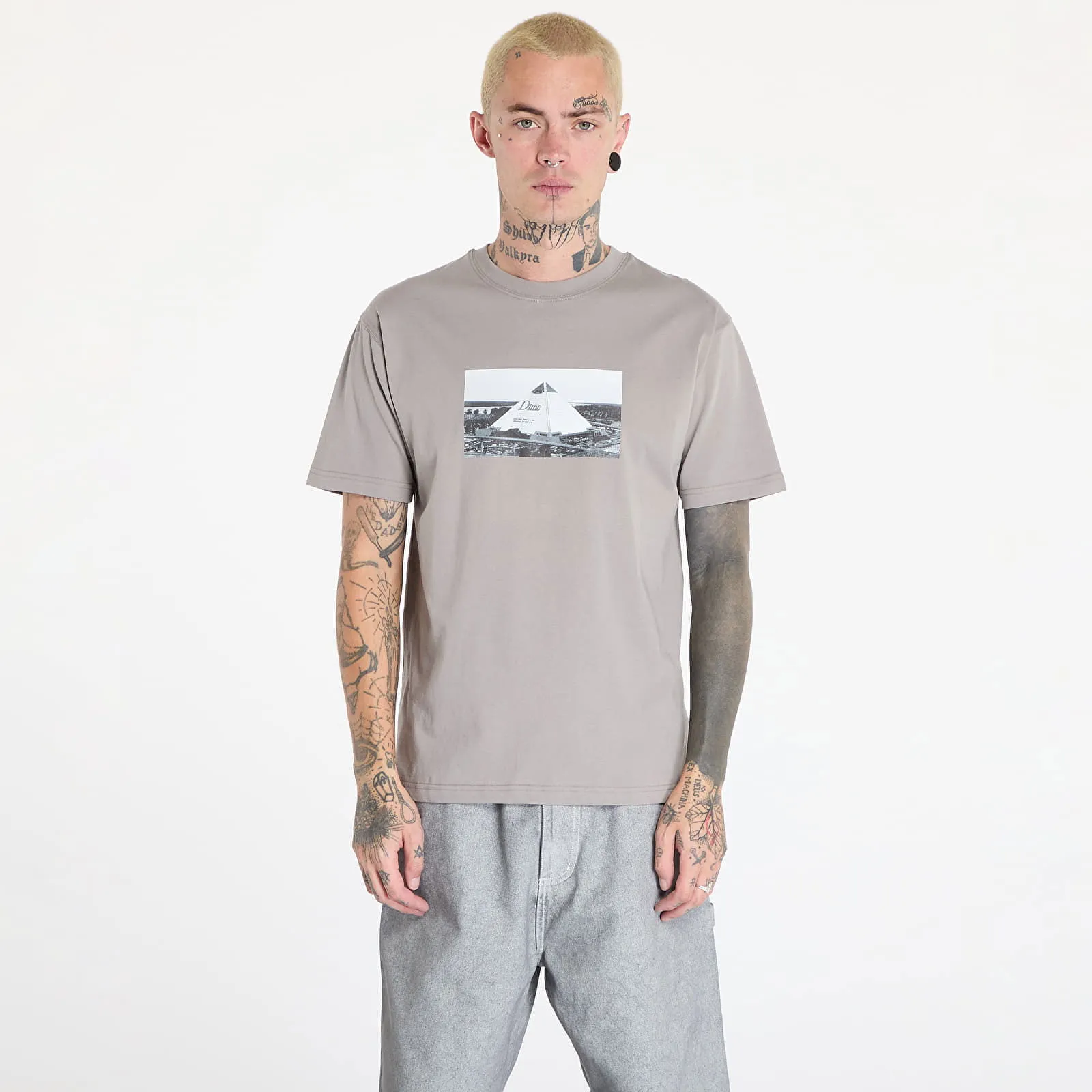 DIME BASS TSHIRT UNISEX CHARCOAL L