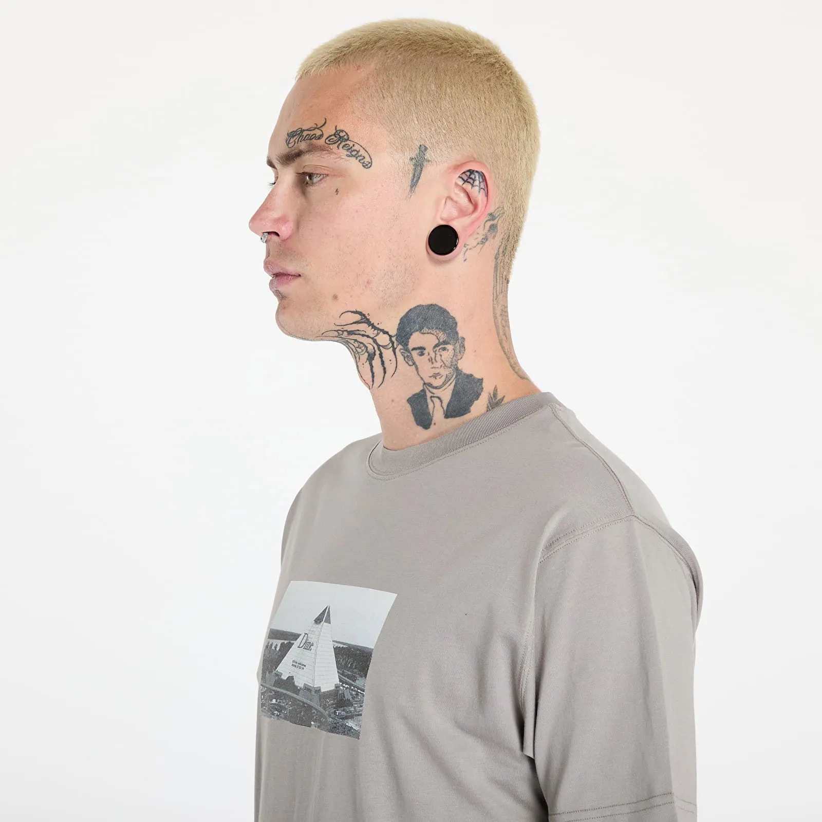 DIME BASS TSHIRT UNISEX CHARCOAL L