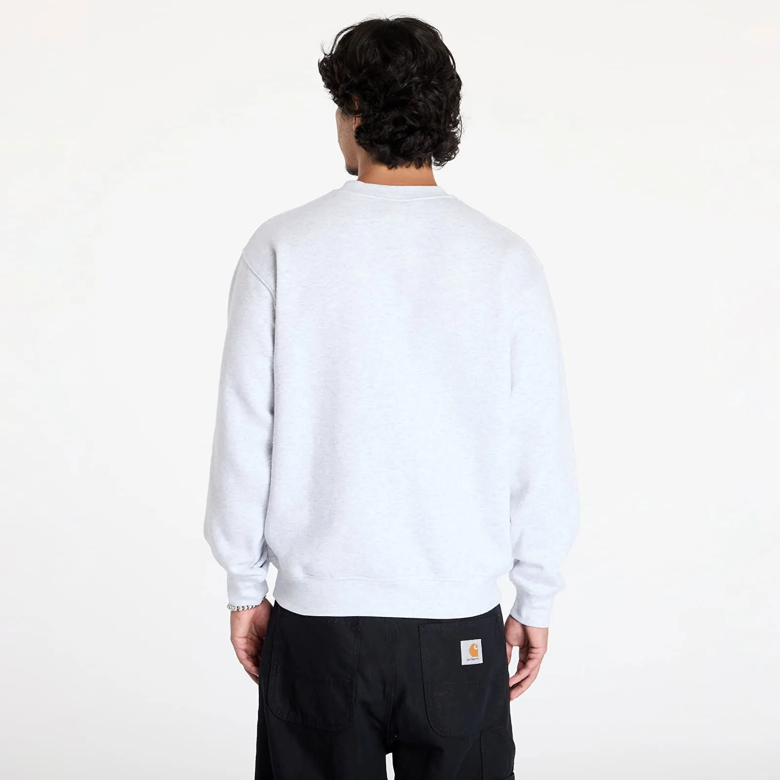 Dime Cursive Power Crewneck UNISEX Ash M