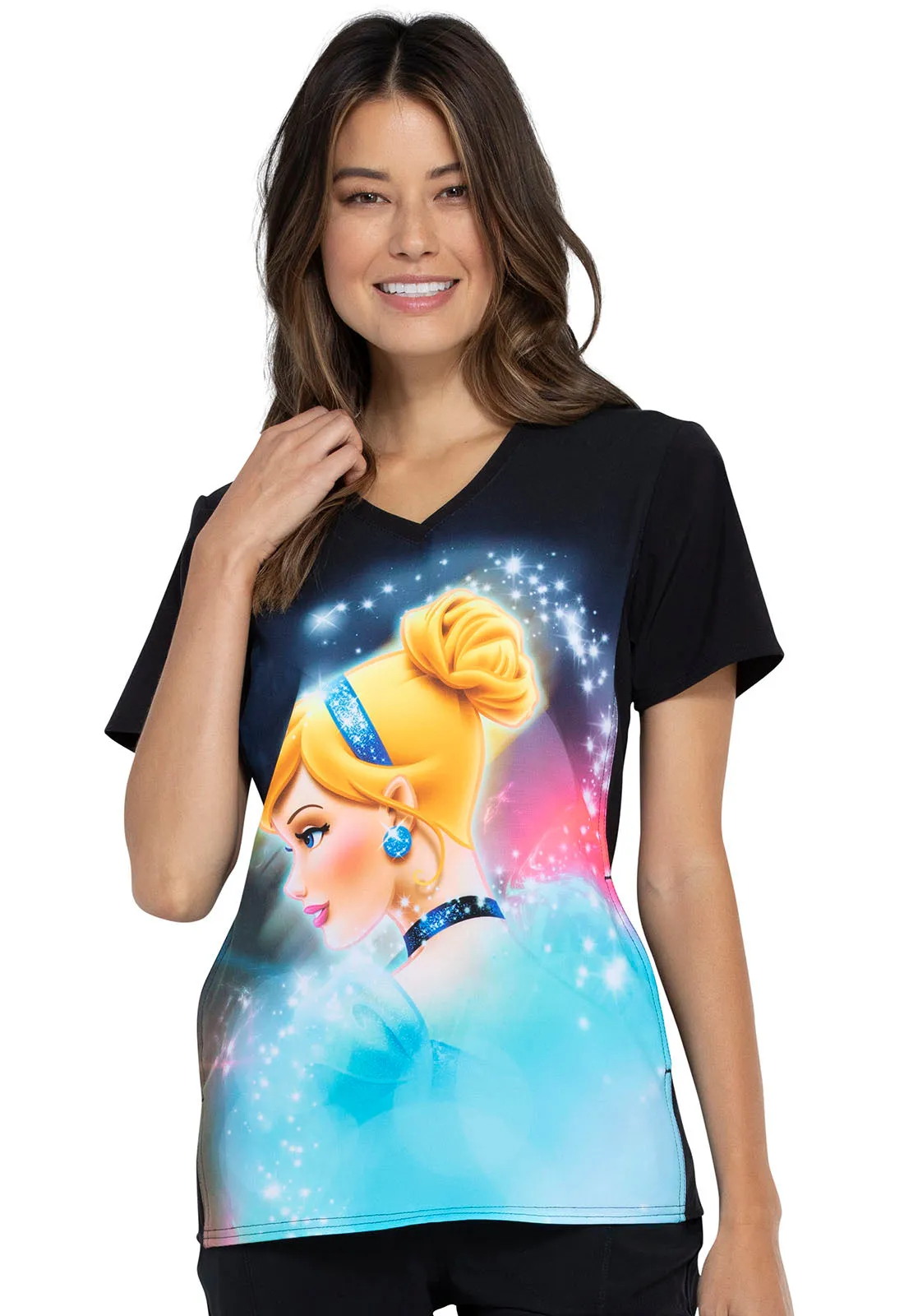 DISNEY'S VNECK TOP IN CINDERELLA DREAM