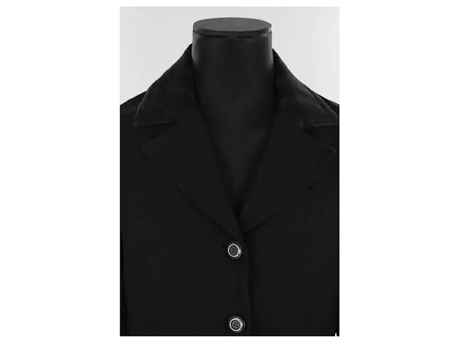 Dolce & Gabbana Chaqueta Negra Negro 