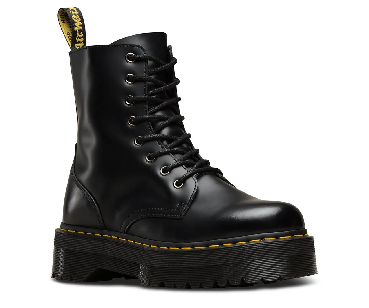 DR.MARTENS JADON BLACK POLISHED SMOOTH