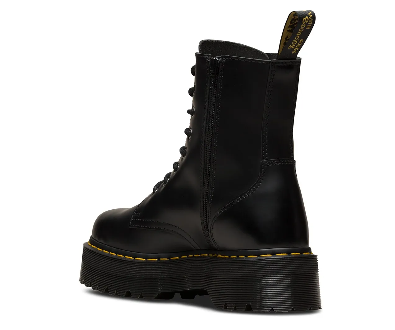 DR.MARTENS JADON BLACK POLISHED SMOOTH