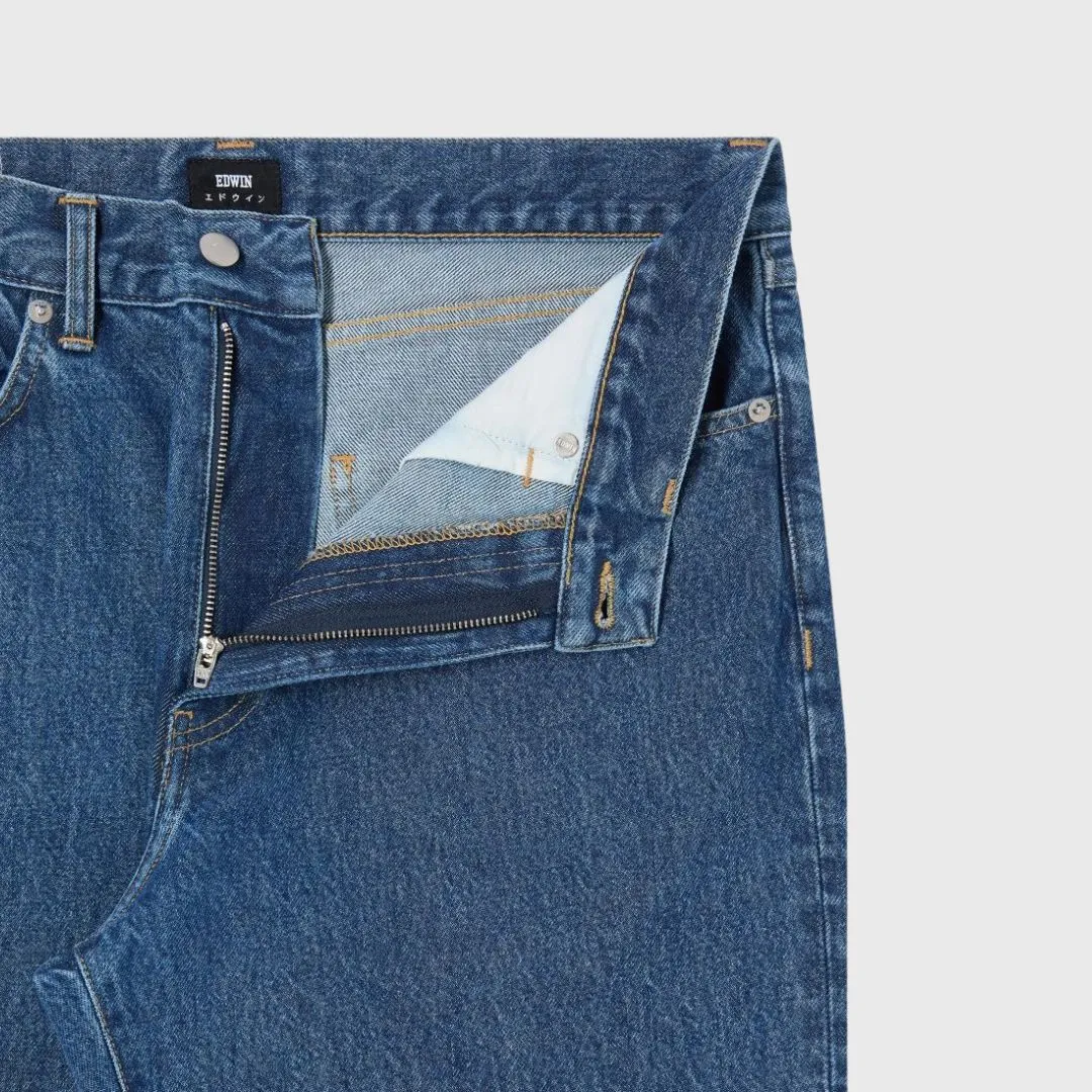 Edwin Cosmo Pant Blue Mid Marble Wash