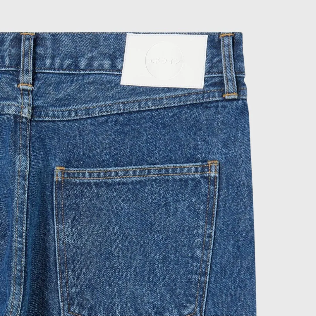 Edwin Cosmo Pant Blue Mid Marble Wash