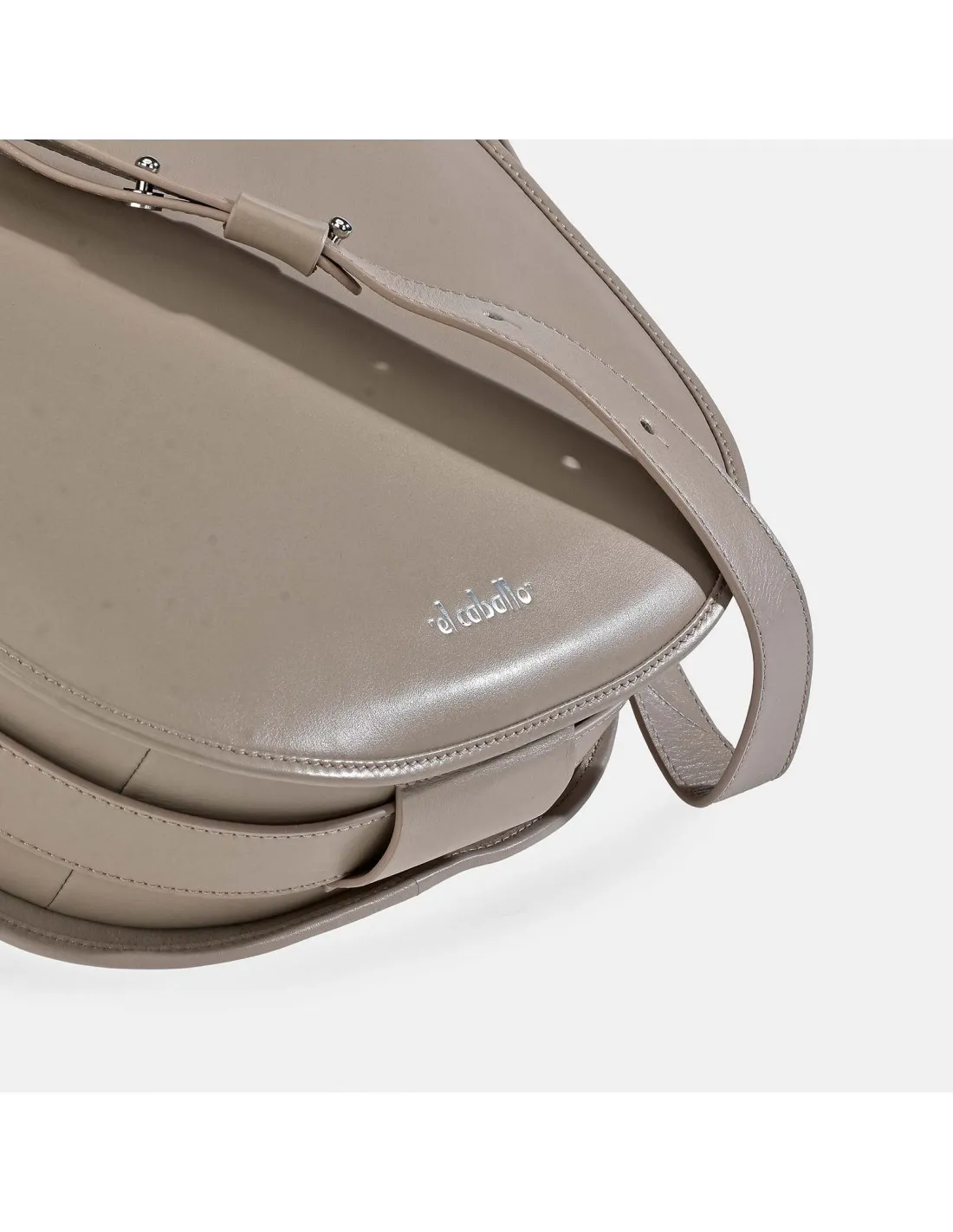 EL CABALLO  bolso de hombro para mujer piel Napa