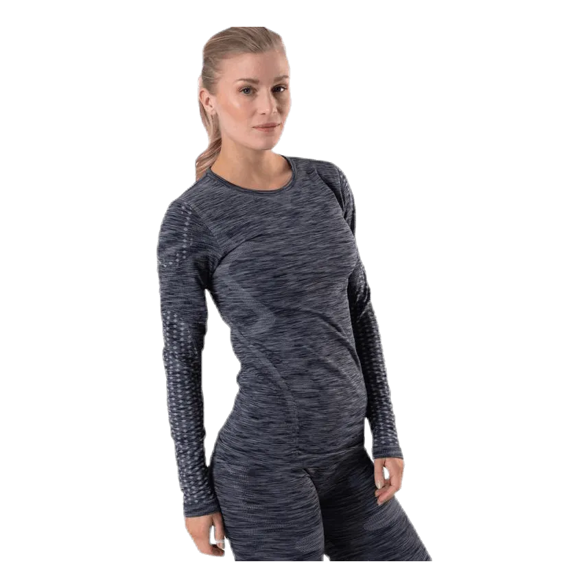 Endurance Ascoli Seamless L/S Performance Tee Black