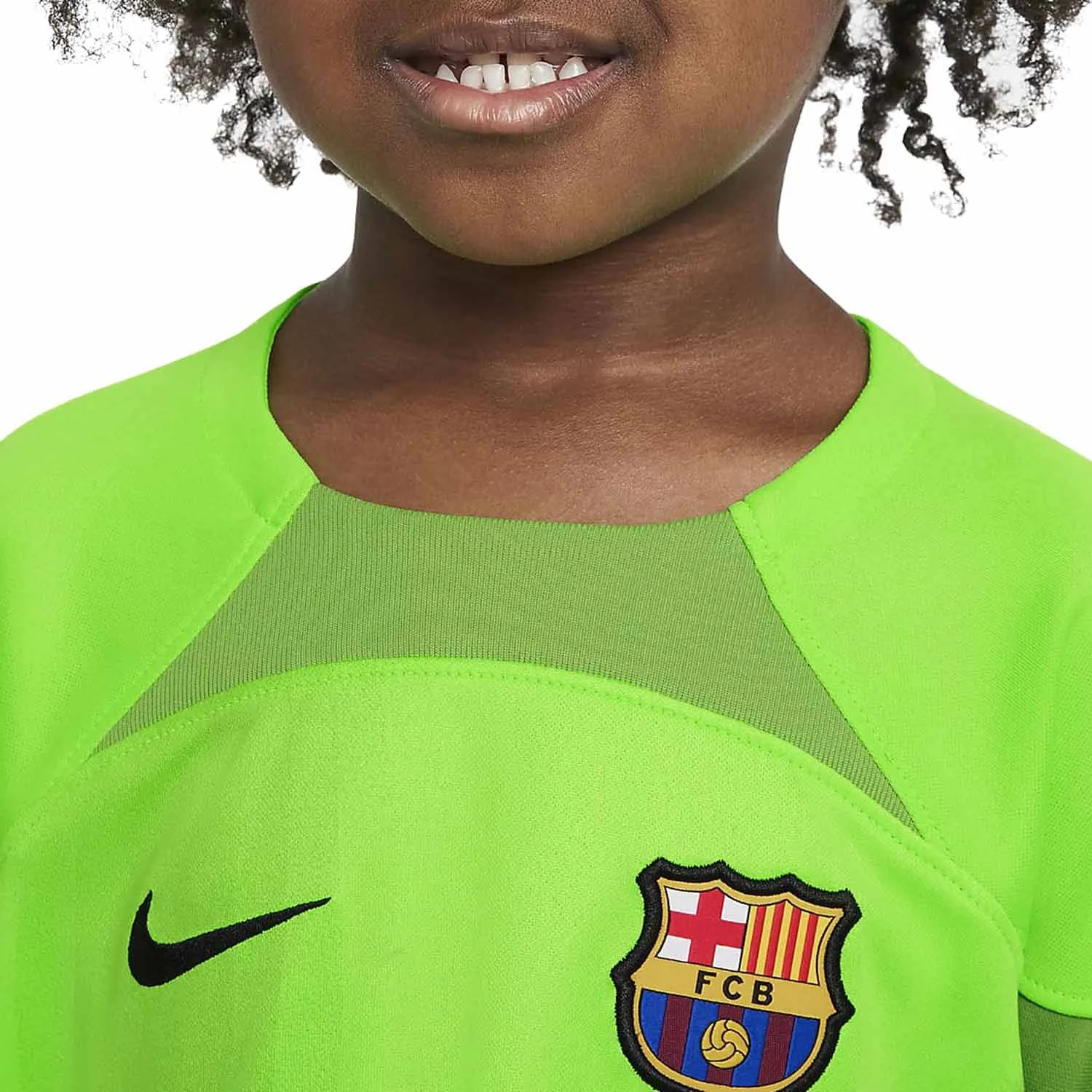 EQUIPACIóN NIKE BARCELONA NIñO 3  8 AñOS PORTERO 2022 23