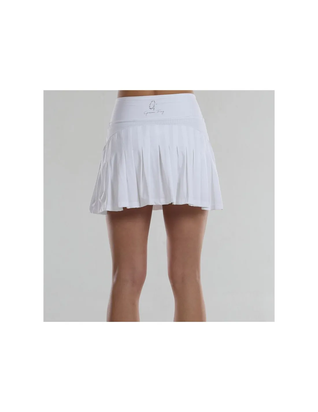 Falda de Pádel Bullpadel Unila Blanco Mujer