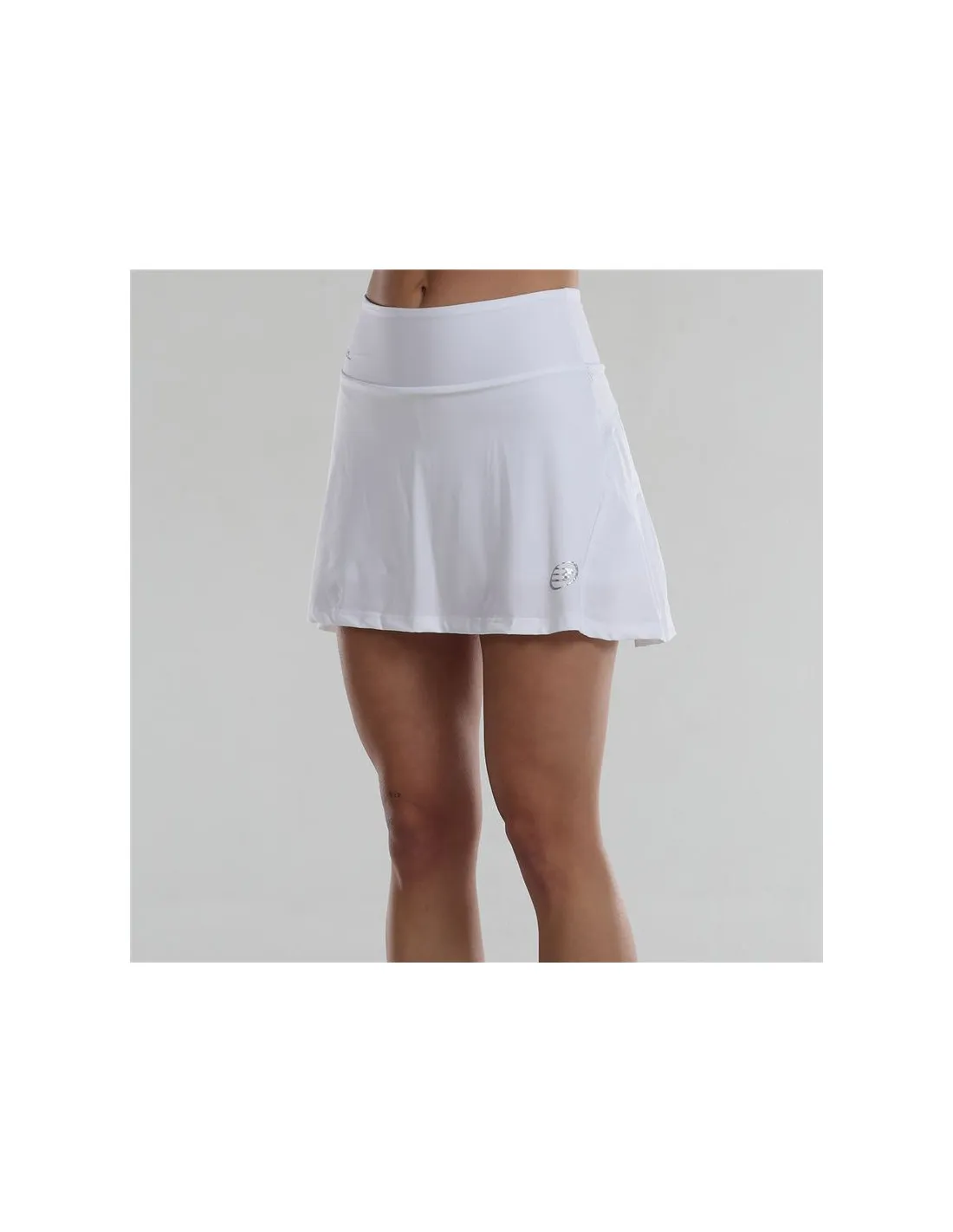 Falda de Pádel Bullpadel Unila Blanco Mujer