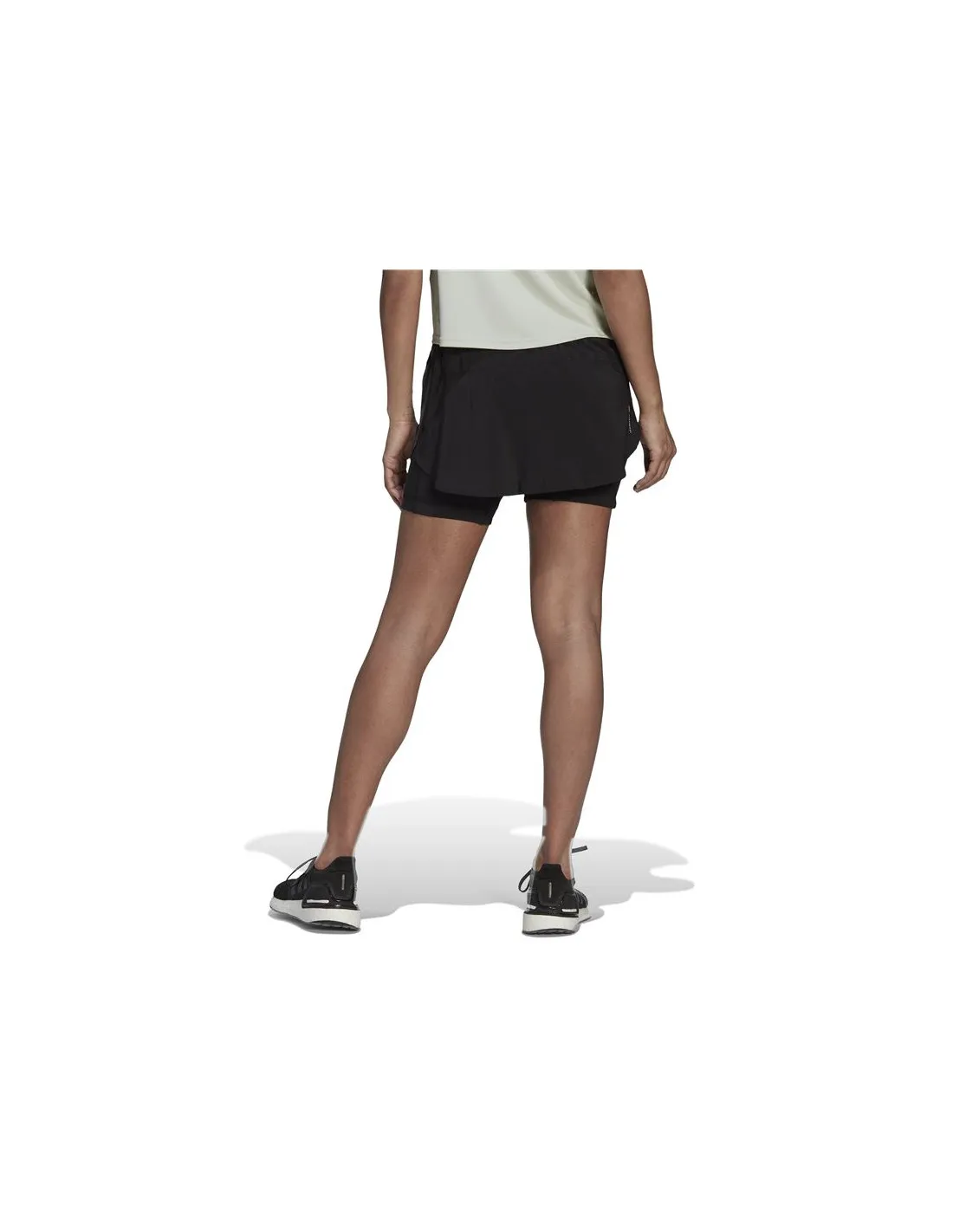 Falda Pantalón adidas Icons 3 Bands Mujer BK