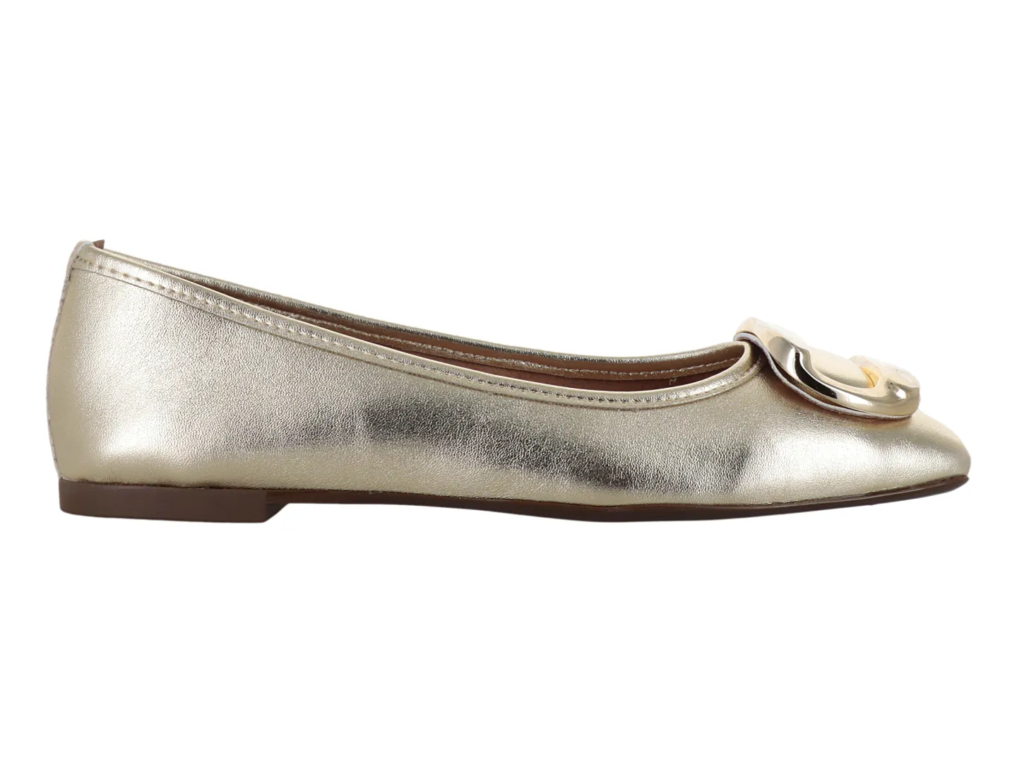 Flats Salamandra 3772 Oro Para Mujer