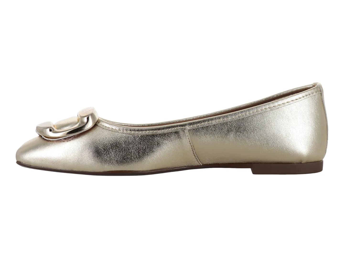 Flats Salamandra 3772 Oro Para Mujer