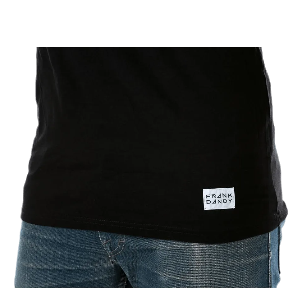Frank Dandy Bamboo Straight Tee Black