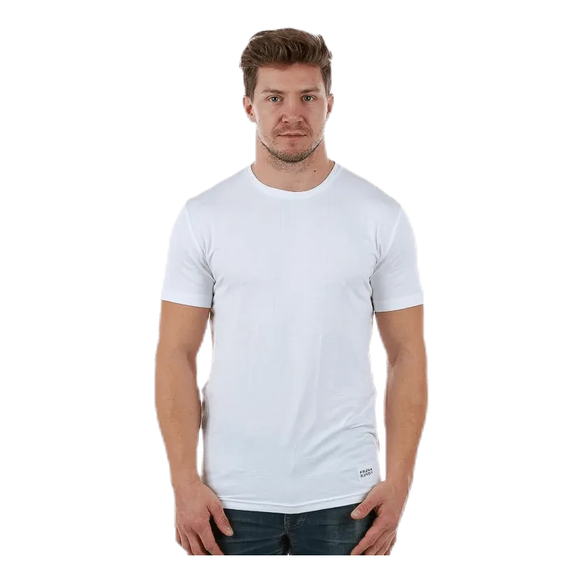 Frank Dandy Bamboo Straight Tee White