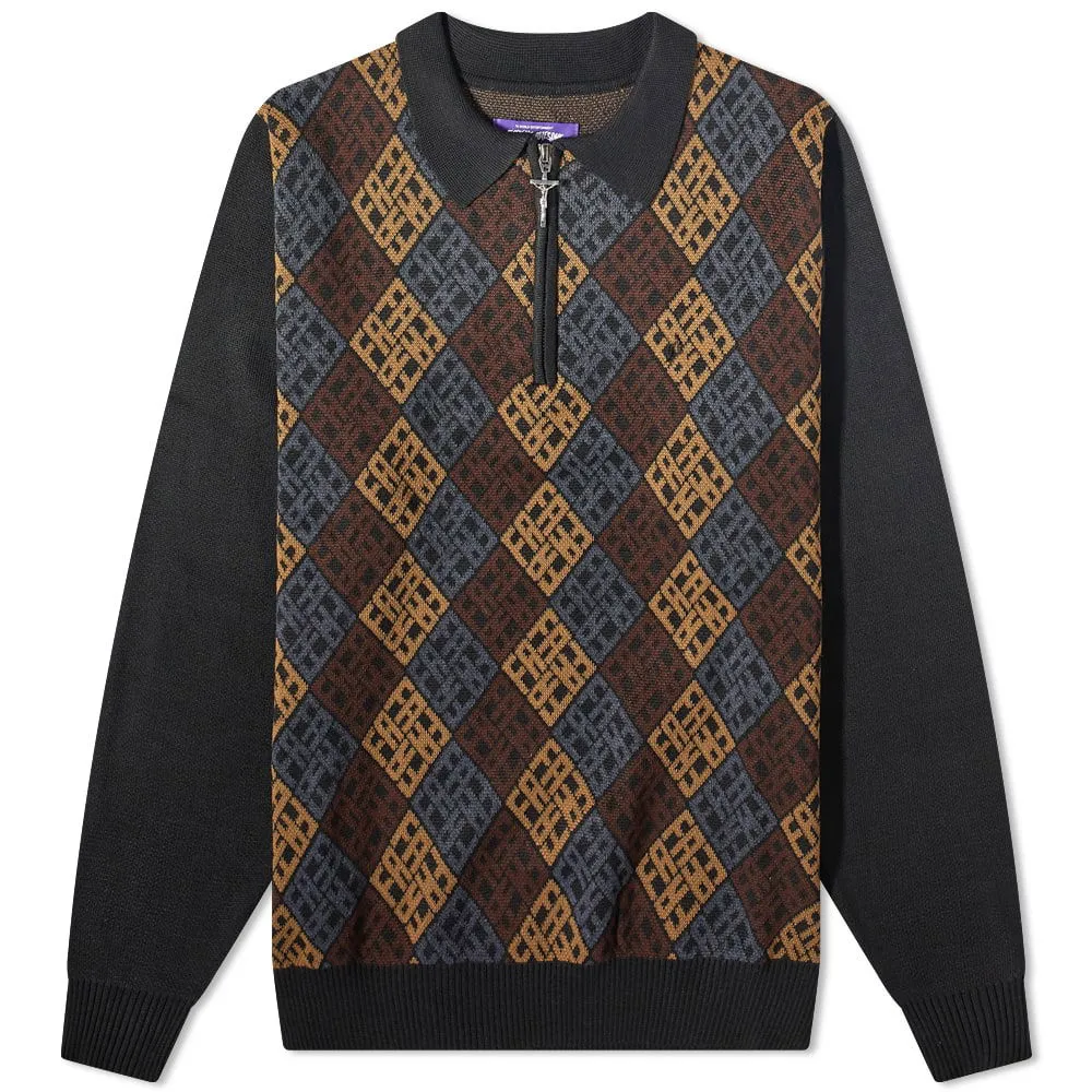 Fucking Awesome FA Monogram 1/4 Zip Knit