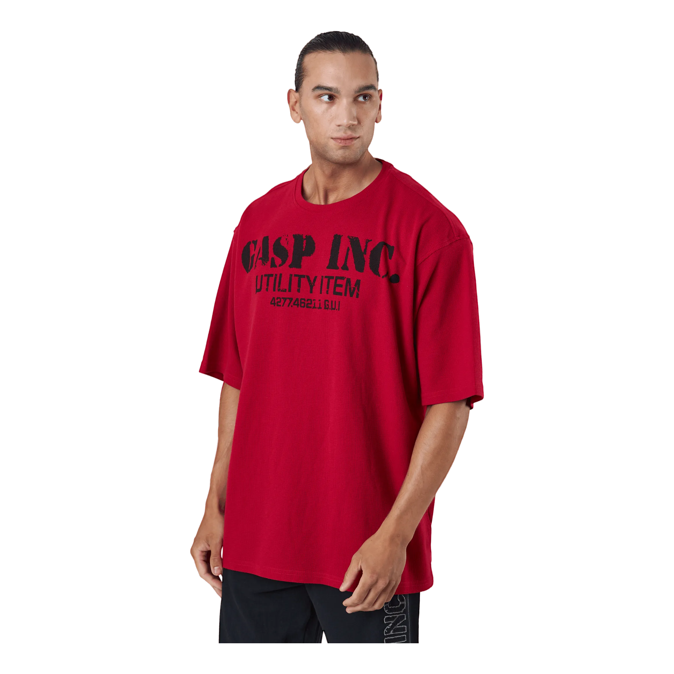 Gasp Iron Thermal Tee Chili Red