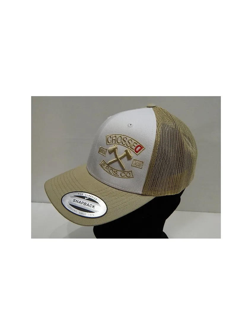GORRA CROSSED  LOGO 2 HACHAS ORIGINAL YUPOONG