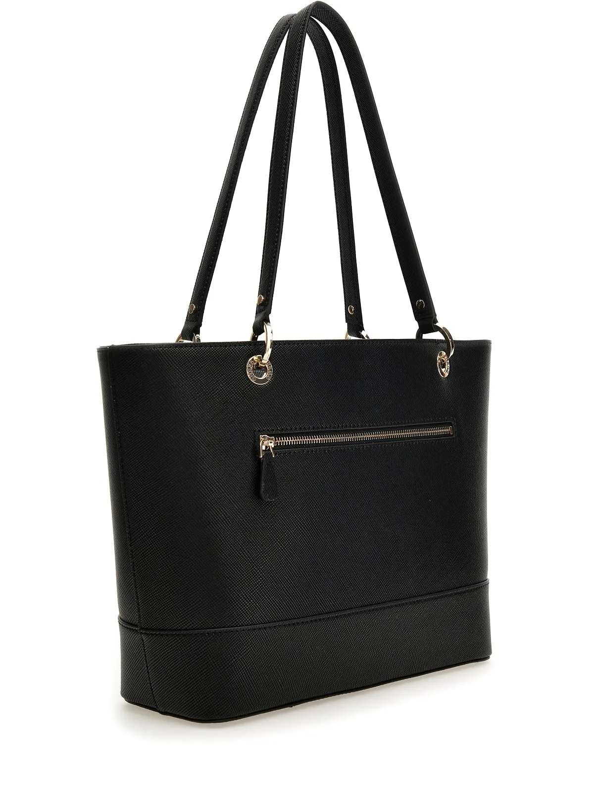 Guess Noelle Bolso shopper sintético efecto saffiano para mujer en natura