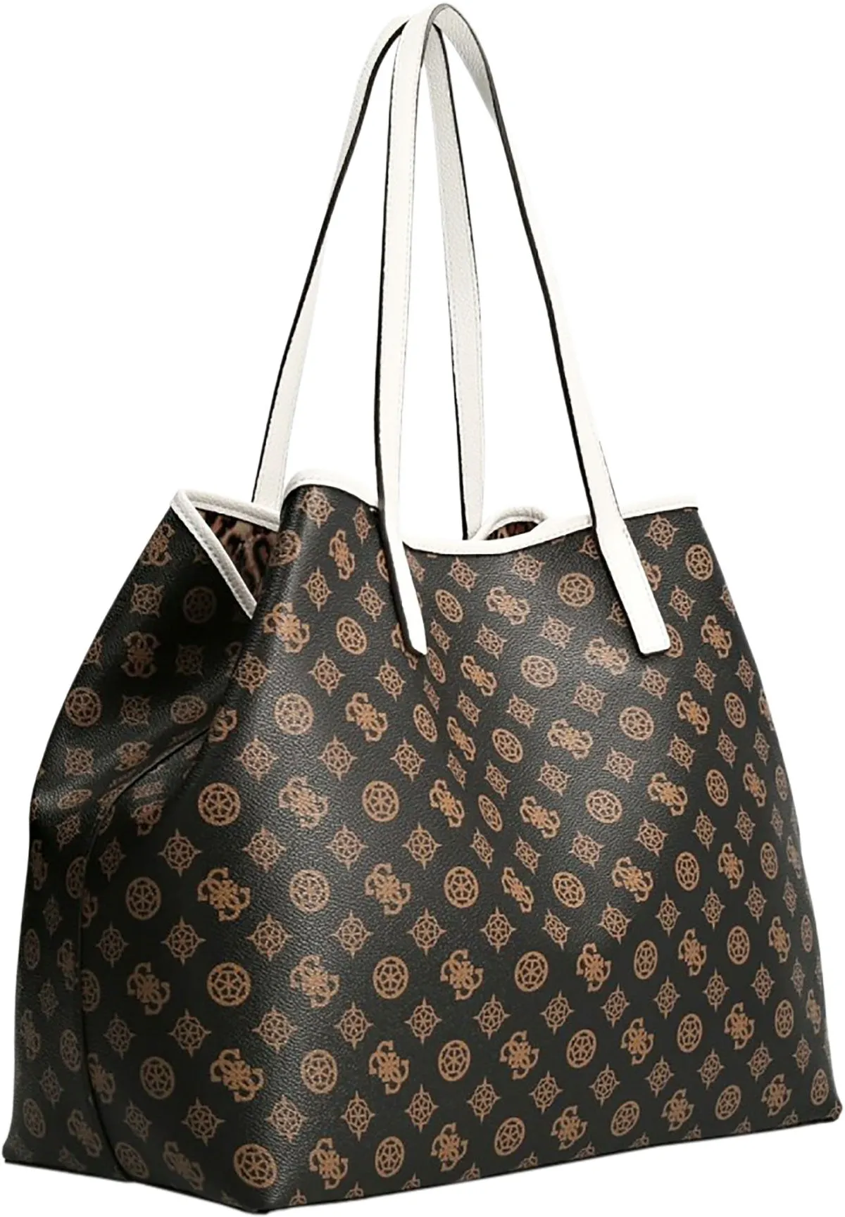 Guess Vikky Bolso con logo 4G Peony con pochette para mujer en marrón multi