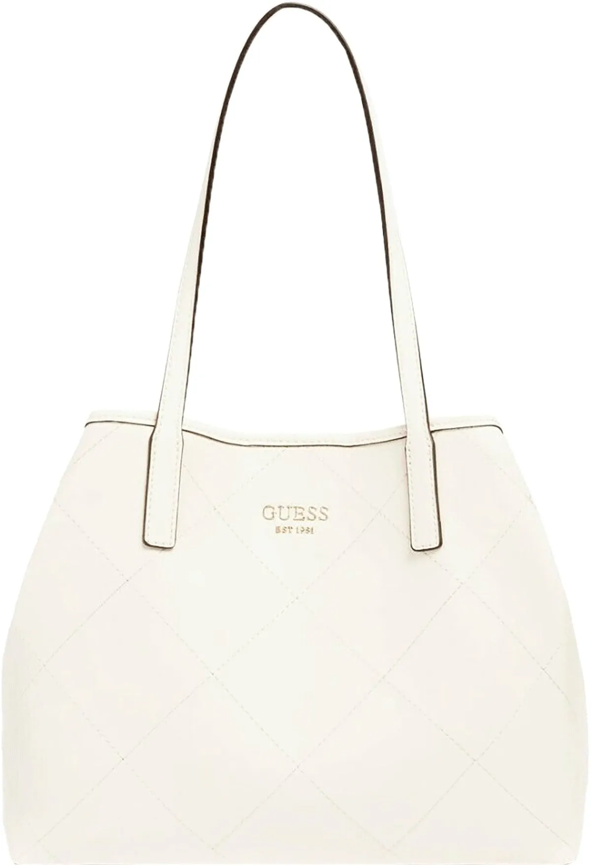 Guess Vikky Bolso sintético con pochette para mujer en crema