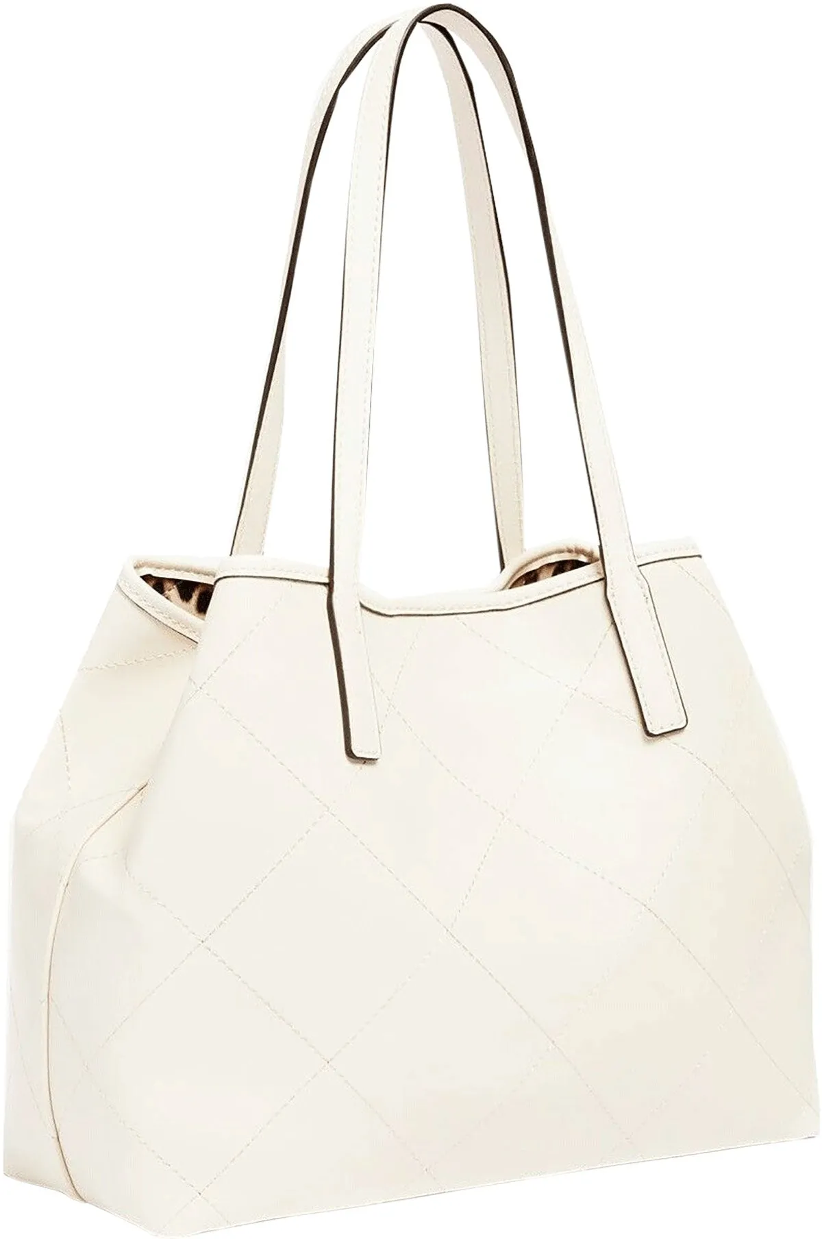 Guess Vikky Bolso sintético con pochette para mujer en crema