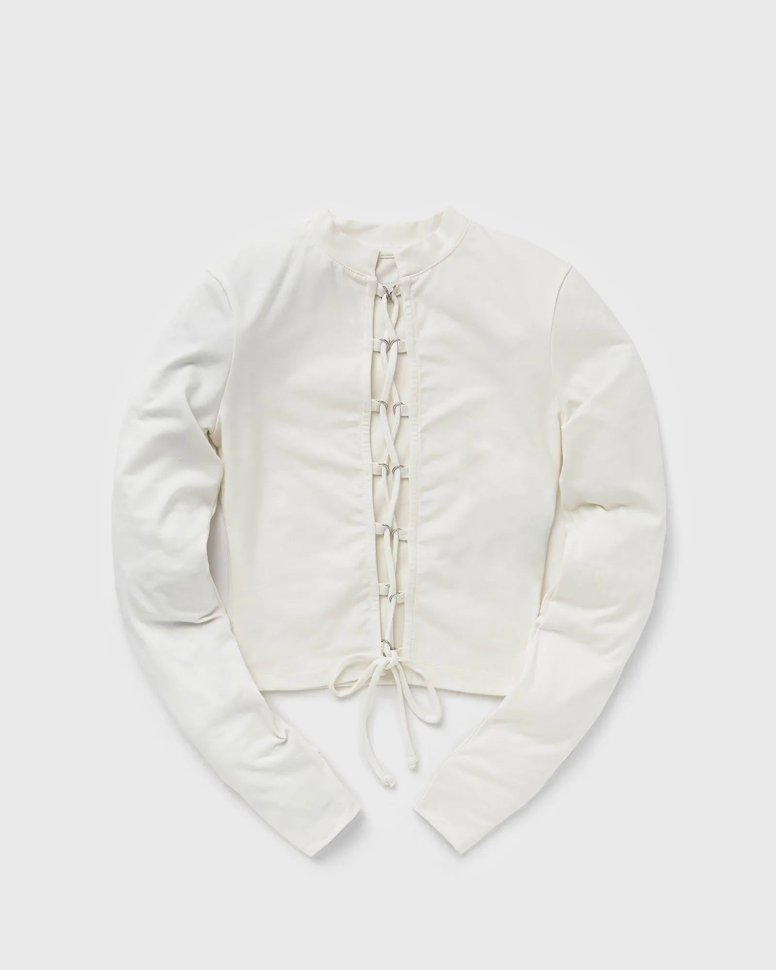 HERON PRESTON LACEUP LS TEE
