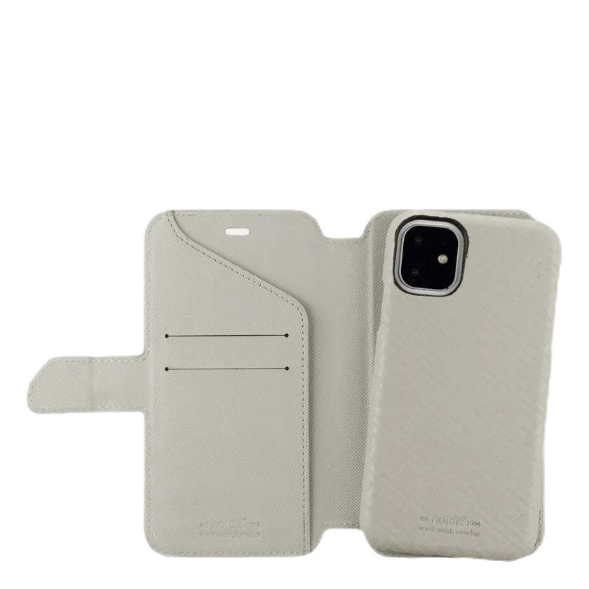 Holdit Stockholm Wallet Case Magnet iPhone 11 Grey