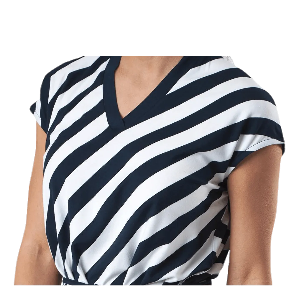 Holebrook Melaine Tee Dress Blue/White