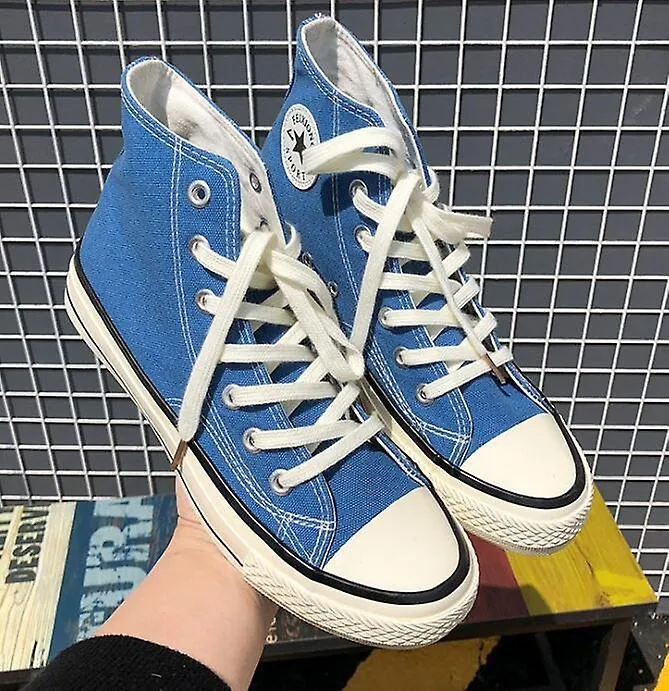 Hombres Mujer Casual High Top Classic Fashion Sneakers Vulcanizados