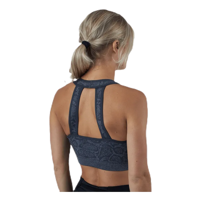 Icaniwill ICIW Snake Seamless Sports Bra Grey