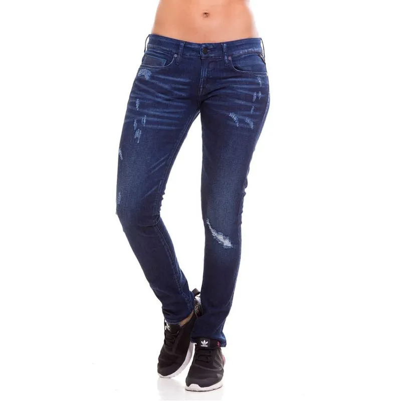 Jean Stretch Para Mujer Rose Replay 13880