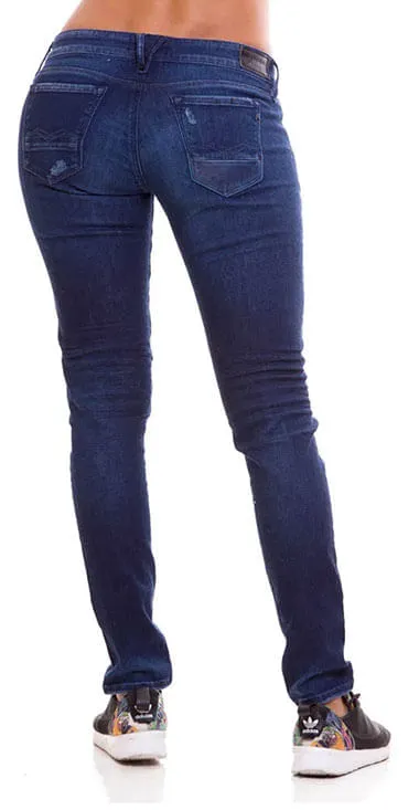 Jean Stretch Para Mujer Rose Replay 13880