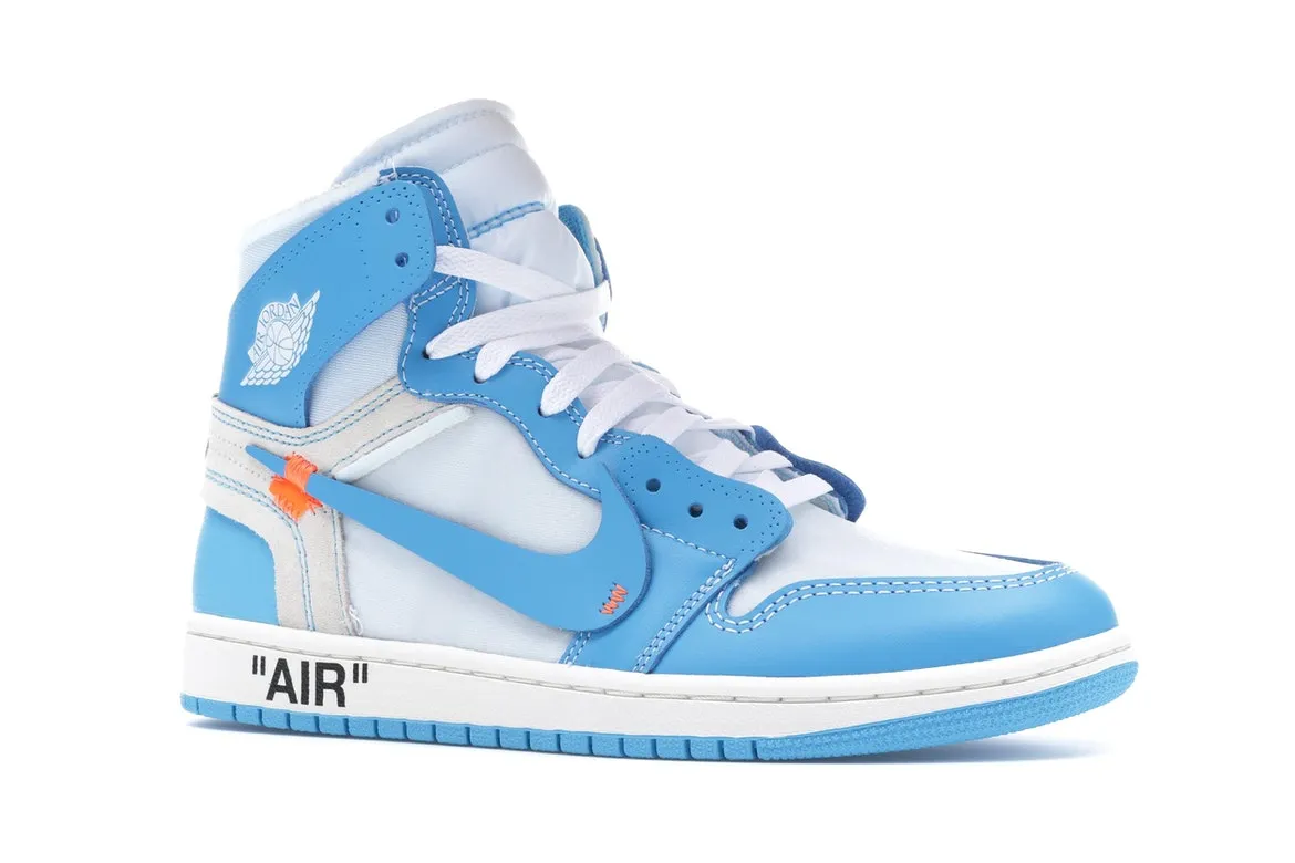 JORDAN 1 RETRO HIGH OFFWHITE UNIVERSITY BLUE