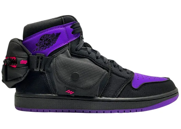 JORDAN 1 RETRO HIGH OG SP UTILITY SPIDERMAN ACROSS THE SPIDERVERSE PROWLER (FRIENDS AND FAMILY)