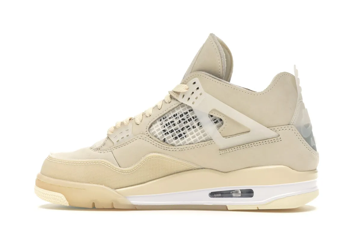 JORDAN 4 RETRO OFFWHITE SAIL (WOMEN'S)