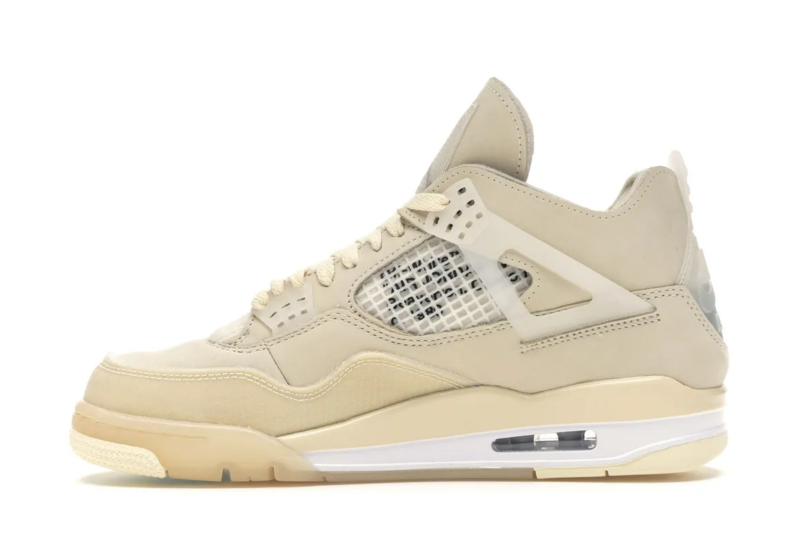 JORDAN 4 RETRO OFFWHITE SAIL (WOMEN'S)