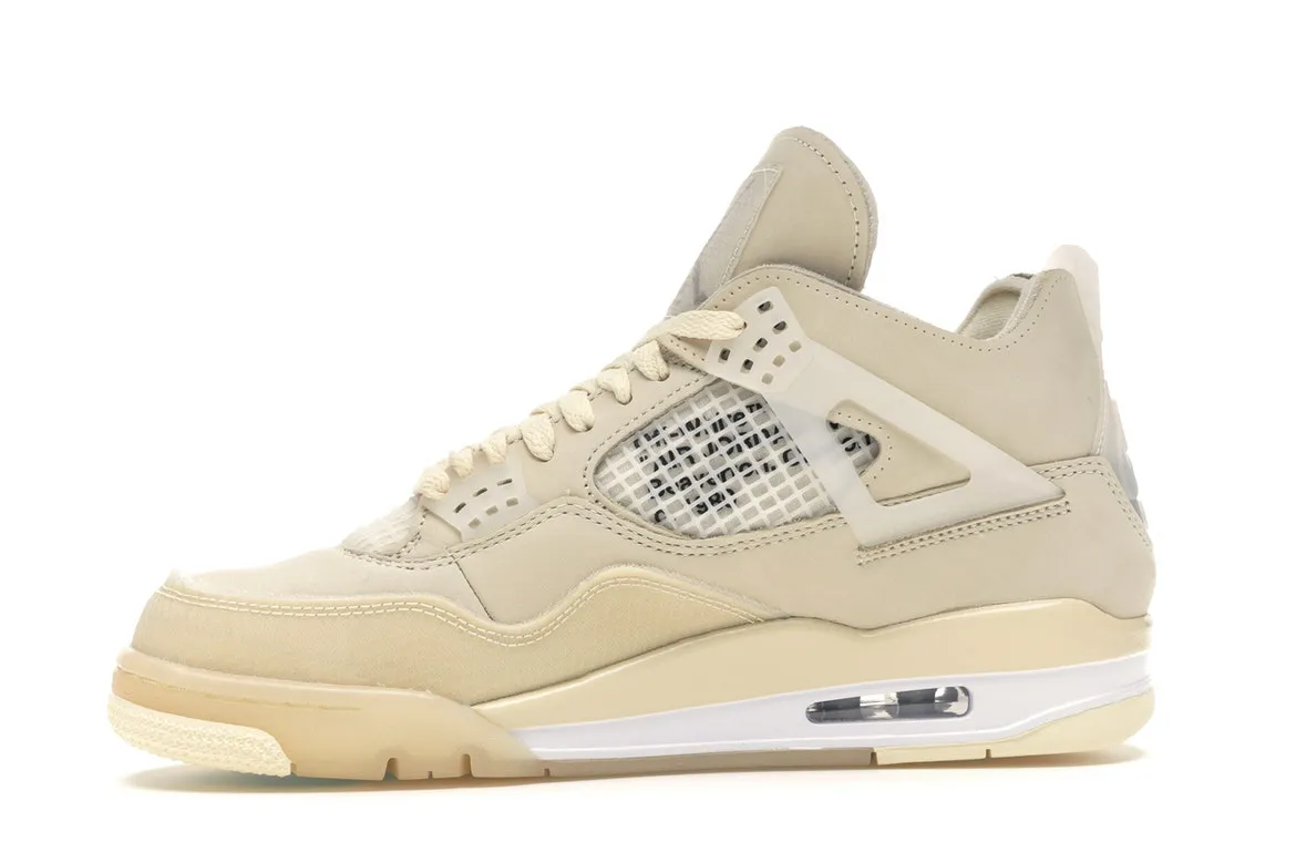JORDAN 4 RETRO OFFWHITE SAIL (WOMEN'S)