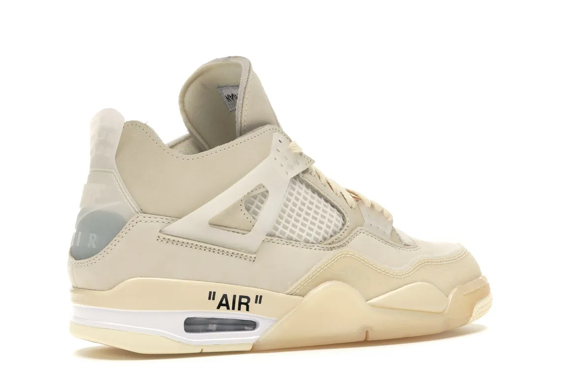 JORDAN 4 RETRO OFFWHITE SAIL (WOMEN'S)