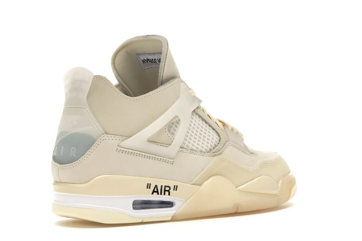JORDAN 4 RETRO OFFWHITE SAIL (WOMEN'S)
