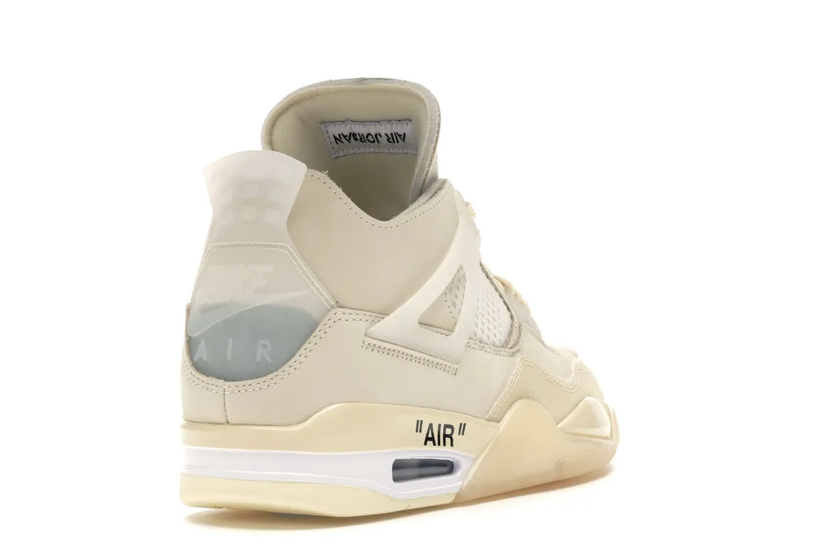 JORDAN 4 RETRO OFFWHITE SAIL (WOMEN'S)