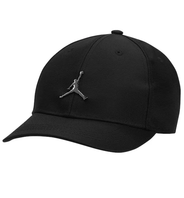 Jordan Kids Metal Jumpman Curved Brim Cap "Black"