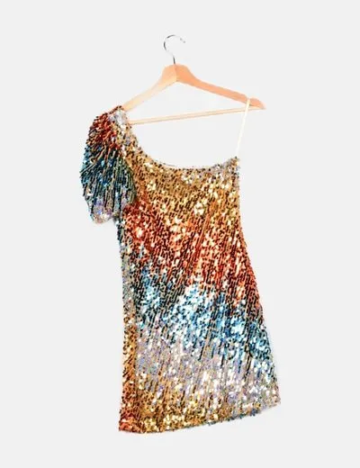 Just Cavalli Vestido multicolor lentejuela