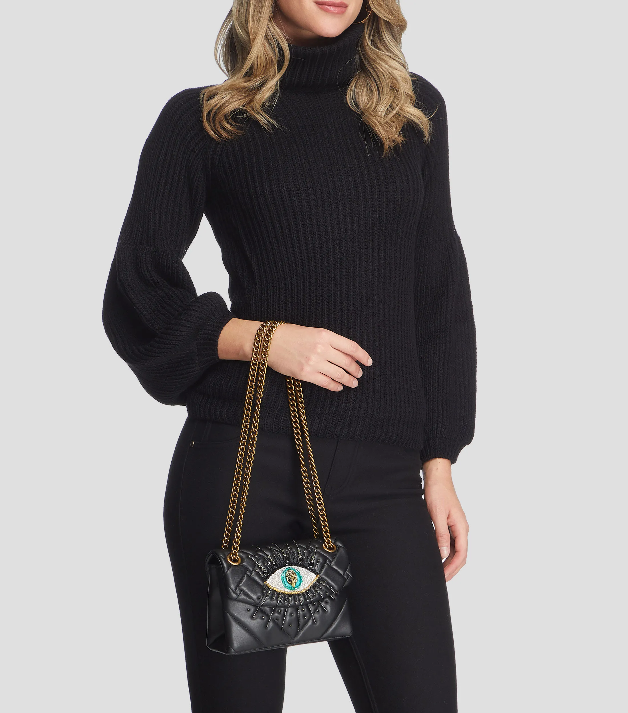 Kurt Geiger Bolso mini shoulder en piel