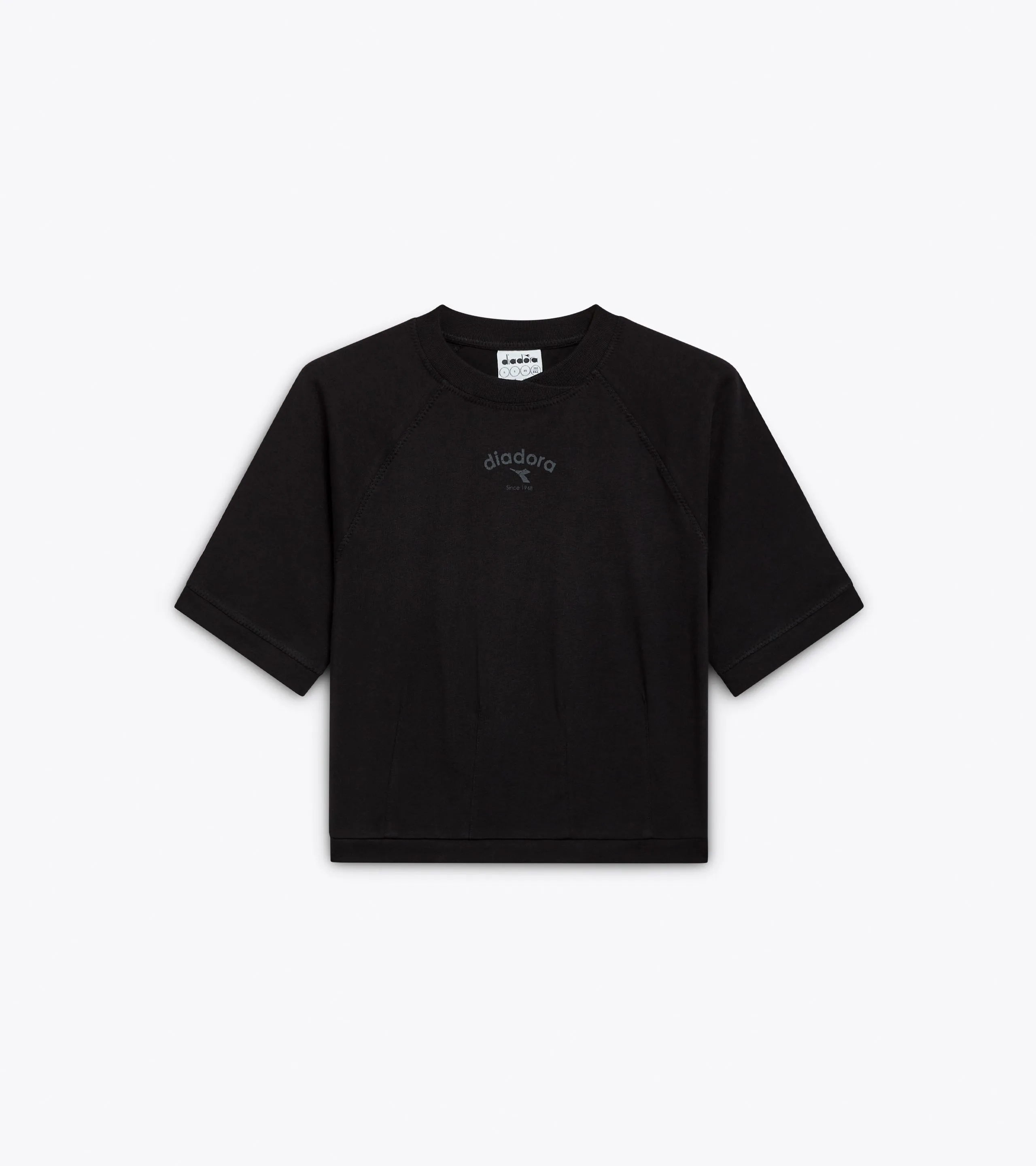 L. TSHIRT SS ATHL. LOGO CAMISETA  CORTE BOXY  MUJER