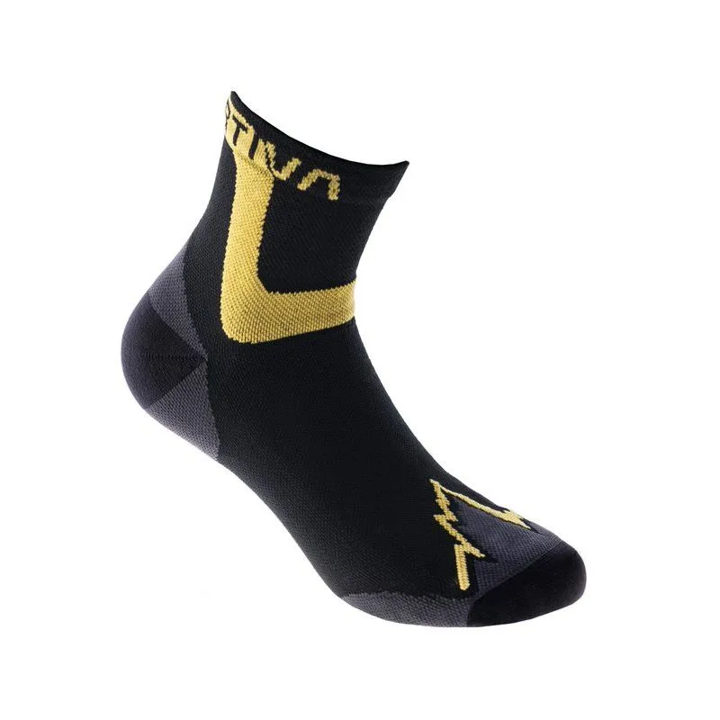 La Sportiva Ultra Running Calcetines (NEGRO / AMARILLO)