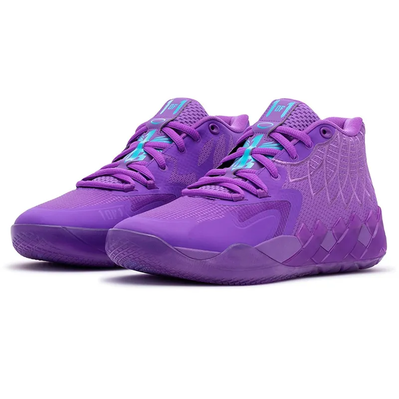 Lamelo Ball Shoes Mb.01 Lo Basketball Shoe 1of1 Queen City Rick and Morty Rock Ridge Red Blast Buzz City Galaxy Sky Blue Unc Iri