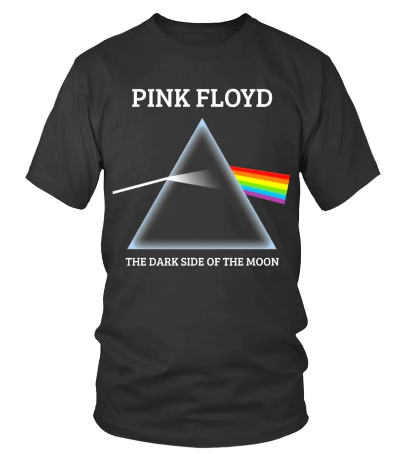 M500055BK. PINK FLOYD, 'THE DARK SIDE OF THE MOON' CAMISETA CUELLO REDONDO UNISEX