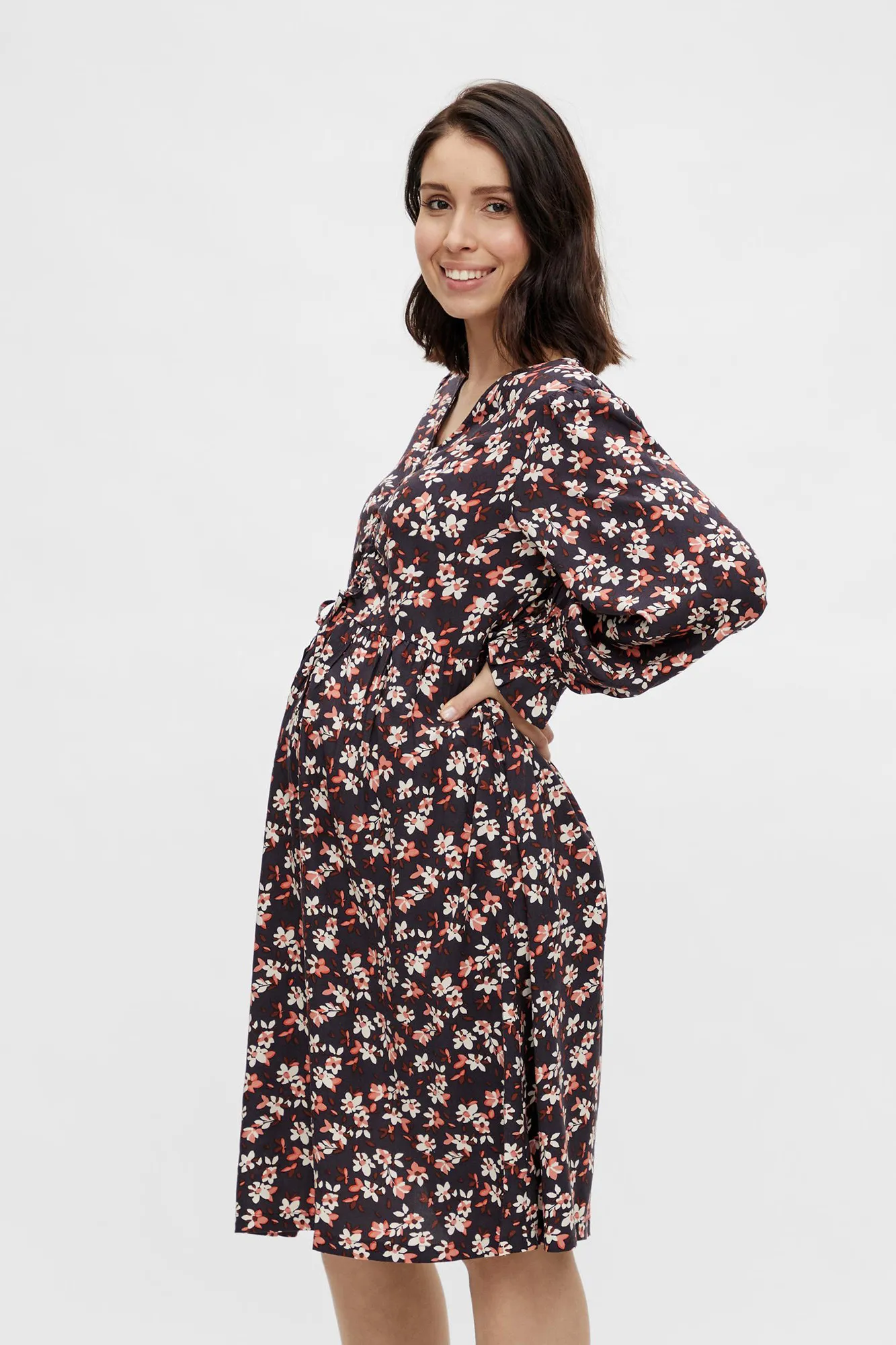 Mamalicious Vestido midi maternity