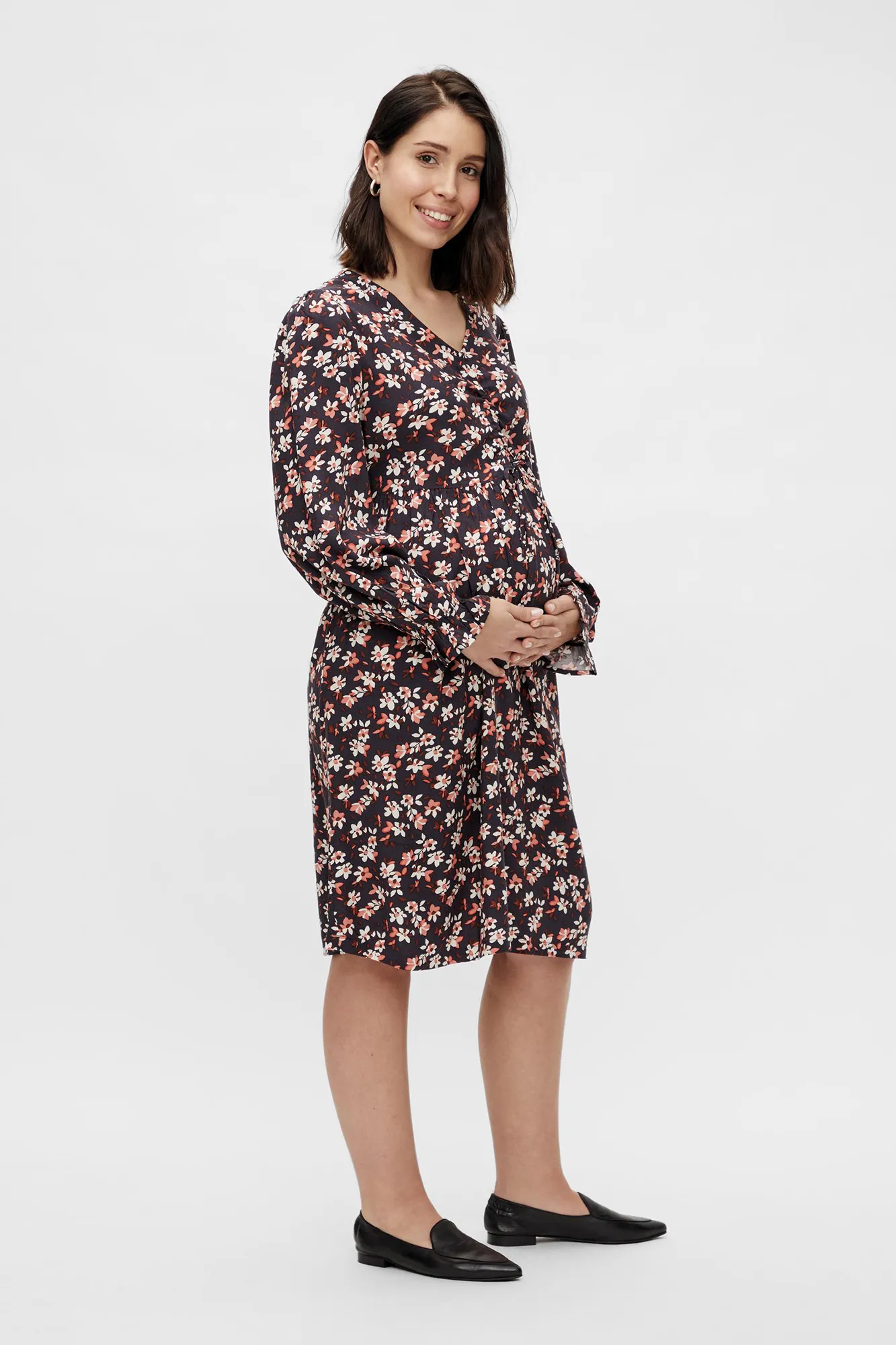 Mamalicious Vestido midi maternity